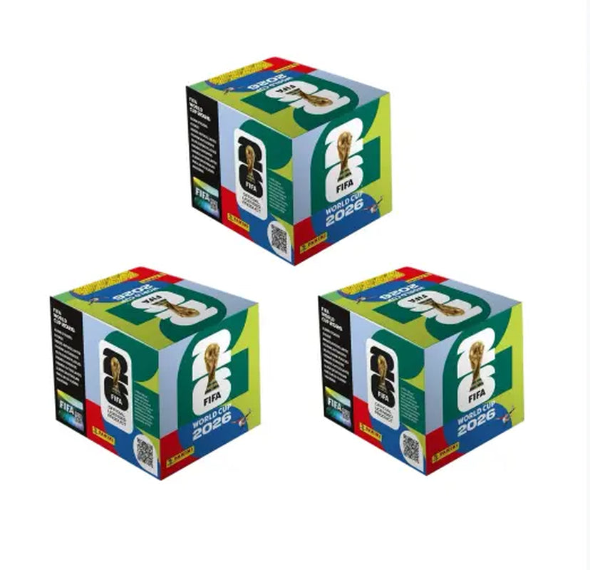 Unleash the Excitement: Panini FIFA World Cup 2026 Sticker Collection - 50-Pack Box with 350 Stickers - International Edition!