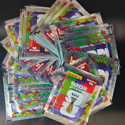 Unleash the Excitement: Panini FIFA World Cup 2026 Sticker Collection - 50-Pack Box with 350 Stickers - International Edition!