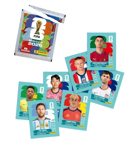 Unleash the Excitement: Panini FIFA World Cup 2026 Sticker Collection - 50-Pack Box with 350 Stickers - International Edition!